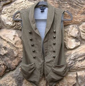 Wet Seal Green Vest